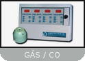 Detecção de gás, monóxido, GPL e outros