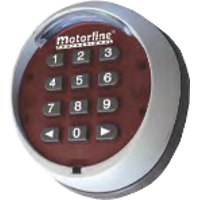 TEC1 - SELETOR COM TECLADO SEM FIOS 2 CANAIS - MOTORLINE