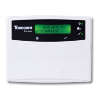 TECLADO LCD ALFANUMÉRICO PREMIER LCD (RKP16LCD) - TEXECOM 