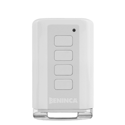 COMANDO EMISSOR 4 CANAIS FREQUÊNCIA 433,92MHz CÓDIGO VARIÁVEL E FIXO IRI.TX4AK BENINCA 