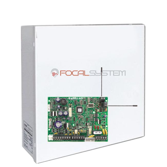 Central alarme intrusão via rádio Paradox MG5000 