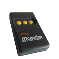 MX3-306 Comando Emissor tricanal 306.00MHz tecla amarela MOTORLINE 